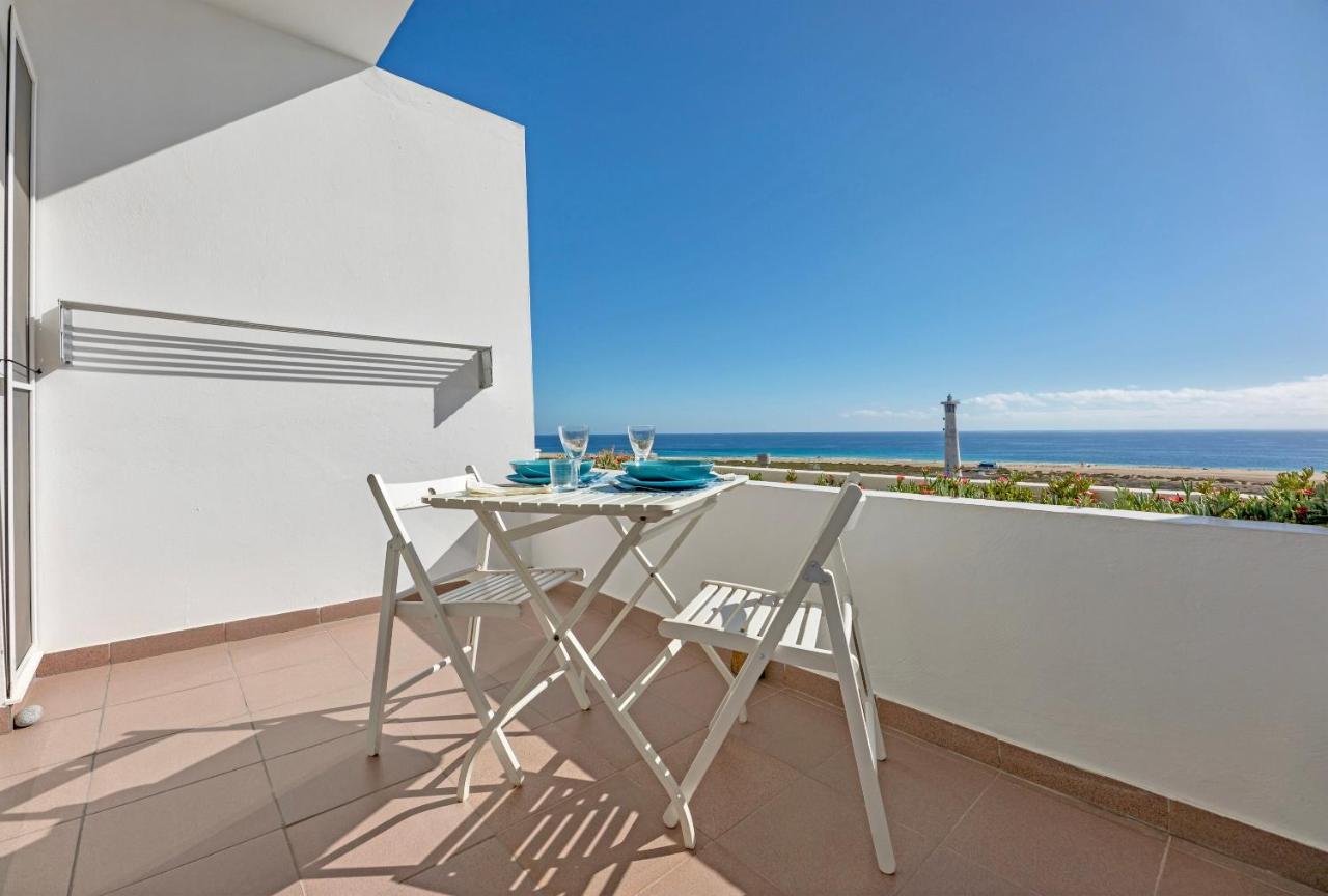 500 M Spiaggia, Vista Oceano, Ultimo Piano, Wi-Fi, Aria Condizionata Morro Jable  Exterior foto